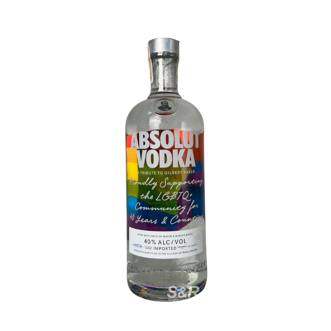 Absolut Rainbow Vodka 1L